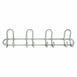 BAUHAUS Portaferm Garderobenleiste Ausstattung: 4 Haken, Doppelhaken