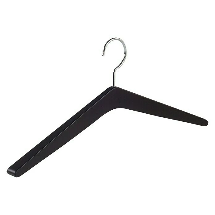 BAUHAUS Pador Kleiderbügel Wood Schwarz, Holz 1 BAUHAUS Pador Kleiderbügel Wood Schwarz, Holz