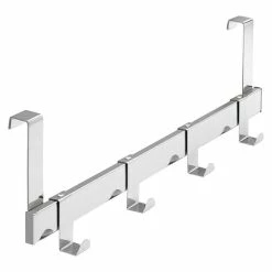 BAUHAUS Siro Türgarderobe 1443 Chrom L X H: 404 X 51 Mm, Anzahl Haken: 4 Stk., Verchromt -Cheap Regale Store 12 5022