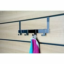 BAUHAUS Siro Türgarderobe 1443 Chrom L X H: 404 X 51 Mm, Anzahl Haken: 4 Stk., Verchromt -Cheap Regale Store 12 5024