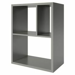 BAUHAUS Phönix Fortuna Raumteiler L X B X H: 34 X 75,1 X 57,9 Cm, Grau, Anzahl Fächer: 3 -Cheap Regale Store 12 503