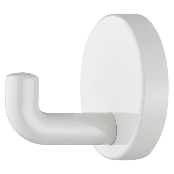 BAUHAUS Garderobenhaken Ø X L: 40 X 30 Mm, Polyamid, Wandmontage, Weiß 1 BAUHAUS Garderobenhaken Ø X L: 40 X 30 Mm, Polyamid, Wandmontage, Weiß