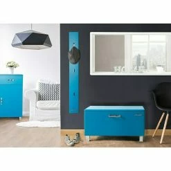 BAUHAUS Phönix Miami Garderobenpaneel L X B X H: 2,2 X 80 X 14 Cm, Blau -Cheap Regale Store 12 5059