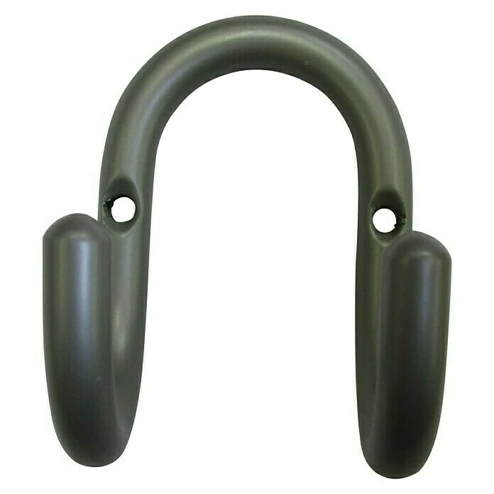 BAUHAUS Garderobenhaken Ausstattung: 2 Haken, Lochabstand: 50 Mm, Aluminium 1 BAUHAUS Garderobenhaken Ausstattung: 2 Haken, Lochabstand: 50 Mm, Aluminium