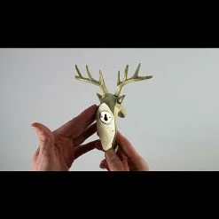 BAUHAUS Garderobenhaken Rentier L X B X H: 16 X 6,2 X 17 Cm, Gold -Cheap Regale Store 12 5086