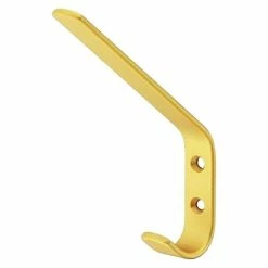 BAUHAUS Häfele Garderobenhaken L X B X H: 93 X 18 X 160 Mm, Gold