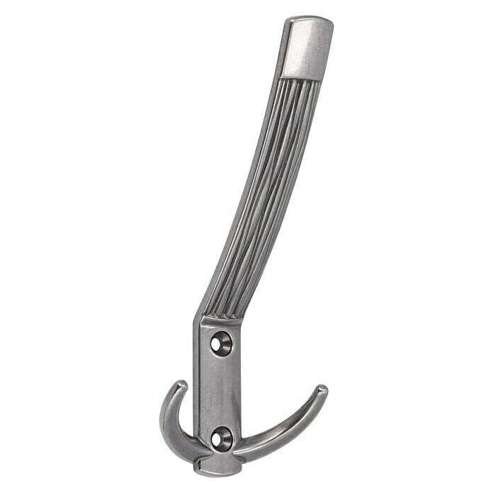 BAUHAUS Siro Garderobenhaken 2213/ZN29 L X B X H: 60 X 148 X 66 Mm, Anzahl Haken: 1 Stk., Silber 1 BAUHAUS Siro Garderobenhaken 2213/ZN29 L X B X H: 60 X 148 X 66 Mm, Anzahl Haken: 1 Stk., Silber