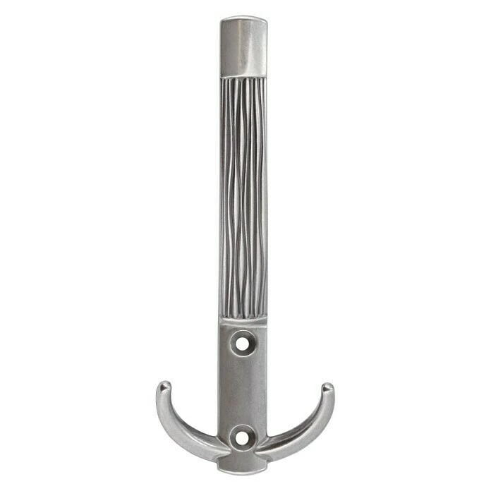 BAUHAUS Siro Garderobenhaken 2213/ZN29 L X B X H: 60 X 148 X 66 Mm, Anzahl Haken: 1 Stk., Silber 3 BAUHAUS Siro Garderobenhaken 2213/ZN29 L X B X H: 60 X 148 X 66 Mm, Anzahl Haken: 1 Stk., Silber – Bild 3