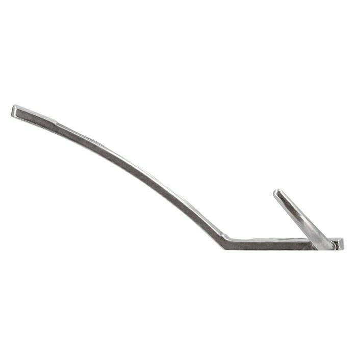 BAUHAUS Siro Garderobenhaken 2213/ZN29 L X B X H: 60 X 148 X 66 Mm, Anzahl Haken: 1 Stk., Silber 4 BAUHAUS Siro Garderobenhaken 2213/ZN29 L X B X H: 60 X 148 X 66 Mm, Anzahl Haken: 1 Stk., Silber – Bild 4