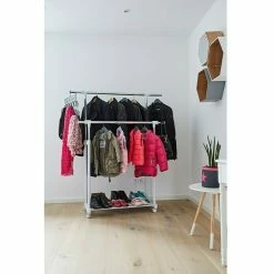 BAUHAUS Kleiderwagen XXL L X B: 44 X 134 Cm, Höhenverstellung: 95 Cm - 169 Cm -Cheap Regale Store 12 5121