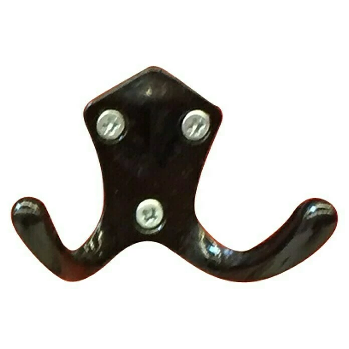 BAUHAUS Häfele Garderobenhaken Höhe: 50 Mm, Schwarz 1 BAUHAUS Häfele Garderobenhaken Höhe: 50 Mm, Schwarz