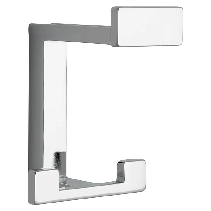 BAUHAUS Siro Garderobenhaken 2324/ZN1 L X B X H: 70 X 92 X 80 Mm, Anzahl Haken: 1 Stk., Farbe: Chrom 1 BAUHAUS Siro Garderobenhaken 2324/ZN1 L X B X H: 70 X 92 X 80 Mm, Anzahl Haken: 1 Stk., Farbe: Chrom