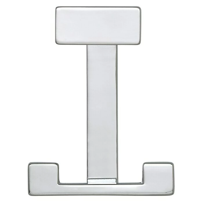 BAUHAUS Siro Garderobenhaken 2324/ZN1 L X B X H: 70 X 92 X 80 Mm, Anzahl Haken: 1 Stk., Farbe: Chrom 3 BAUHAUS Siro Garderobenhaken 2324/ZN1 L X B X H: 70 X 92 X 80 Mm, Anzahl Haken: 1 Stk., Farbe: Chrom – Bild 3