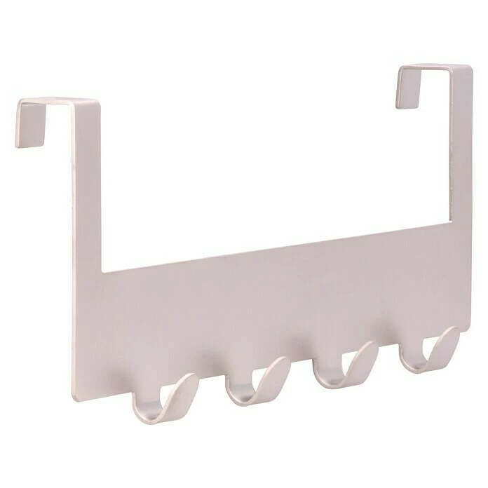 BAUHAUS Siro Türgarderobe L X H: 255 X 100 Mm, Vernickelt 3 BAUHAUS Siro Türgarderobe L X H: 255 X 100 Mm, Vernickelt – Bild 3