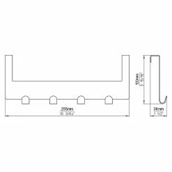 BAUHAUS Siro Türgarderobe L X H: 255 X 100 Mm, Vernickelt 11 BAUHAUS Siro Türgarderobe L X H: 255 X 100 Mm, Vernickelt -Cheap Regale Store 12 5146