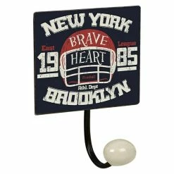 BAUHAUS Nesu Garderobenhaken Football L X B X H: 155 X 100 X 70 Mm, Anzahl Haken: 1 Stk.