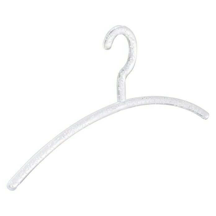 BAUHAUS Pador Kleiderbügel Bubble Transparent, Kunststoff 1 BAUHAUS Pador Kleiderbügel Bubble Transparent, Kunststoff