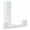 BAUHAUS Siro Garderobenhaken L X B X H: 70 X 61 X 40 Mm, Anzahl Haken: 2 Stk., Weiß