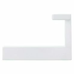 BAUHAUS Siro Garderobenhaken L X B X H: 70 X 61 X 40 Mm, Anzahl Haken: 2 Stk., Weiß -Cheap Regale Store 12 5223