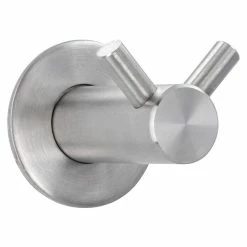 BAUHAUS Siro Garderobenhaken 2283-42N1 L X B X H: 35 X 35 X 42 Mm, Anzahl Haken: 2 Stk.