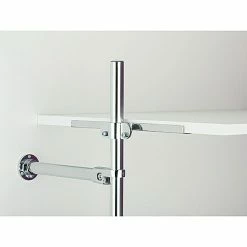 BAUHAUS Room Plaza Inside Smart Wandhalter-Set Geeignet Für: Inside Smart Regalsystem, Chrom, 1 Stk.