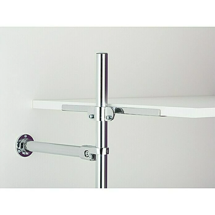 BAUHAUS Room Plaza Inside Smart Wandhalter-Set Geeignet Für: Inside Smart Regalsystem, Chrom, 1 Stk. 1 BAUHAUS Room Plaza Inside Smart Wandhalter-Set Geeignet Für: Inside Smart Regalsystem, Chrom, 1 Stk.