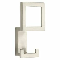 BAUHAUS Siro Garderobenhaken 2434/ZN21 L X B X H: 52 X 101 X 43 Mm, Anzahl Haken: 3 Stk.