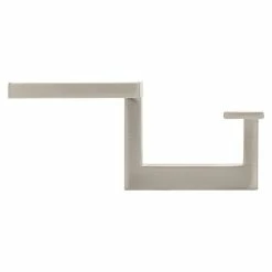 BAUHAUS Siro Garderobenhaken 2434/ZN21 L X B X H: 52 X 101 X 43 Mm, Anzahl Haken: 3 Stk. -Cheap Regale Store 12 5238