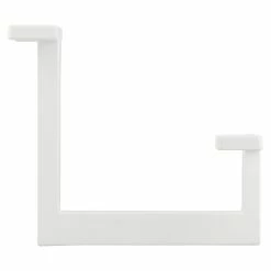 BAUHAUS Siro Garderobenhaken 2324/PB1 L X B X H: 70 X 92 X 80 Mm, Anzahl Haken: 3 Stk., Farbe: Weiß -Cheap Regale Store 12 5258