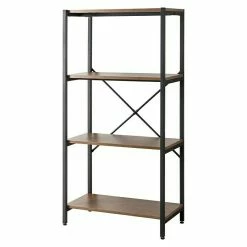 BAUHAUS Scan Trend Regal Industrial L X B X H: 32 X 60 X 120 Cm, Anzahl Böden: 4 Stk., Traglast: 25 Kg/Boden