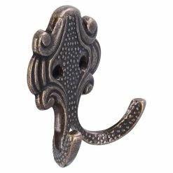 BAUHAUS Siro Garderobenhaken 431/ZN10 L X B X H: 61 X 65 X 28 Mm, Anzahl Haken: 1 Stk., Messing - Antik -Cheap Regale Store 12 5262