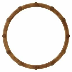 BAUHAUS Umbra Garderobenhaken-Set Slinka L X B X H: 4,8 X 42,8 X 11,4 Cm, Anzahl Haken: 12 Stk., Walnuss