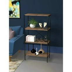 BAUHAUS Scan Trend Regal Industrial L X B X H: 32 X 60 X 120 Cm, Anzahl Böden: 4 Stk., Traglast: 25 Kg/Boden -Cheap Regale Store 12 530