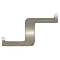 BAUHAUS Siro Garderobenhaken 2377/ZN21 L X B X H: 108 X 63 X 37 Mm, Anzahl Haken: 2 Stk. -Cheap Regale Store 12 5319