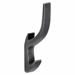 BAUHAUS Siro Garderobenhaken 2432/ZN75 L X B X H: 15 X 150 X 71 Mm, Anzahl Haken: 1 Stk., Eisen Antik