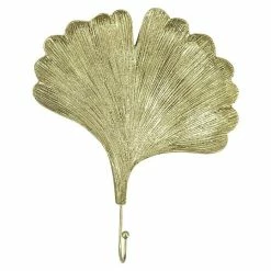 BAUHAUS Garderobenhaken Set Ginko/Ahorn L X B X H: 20 X 3,5 X 25 Cm, Gold -Cheap Regale Store 12 5338