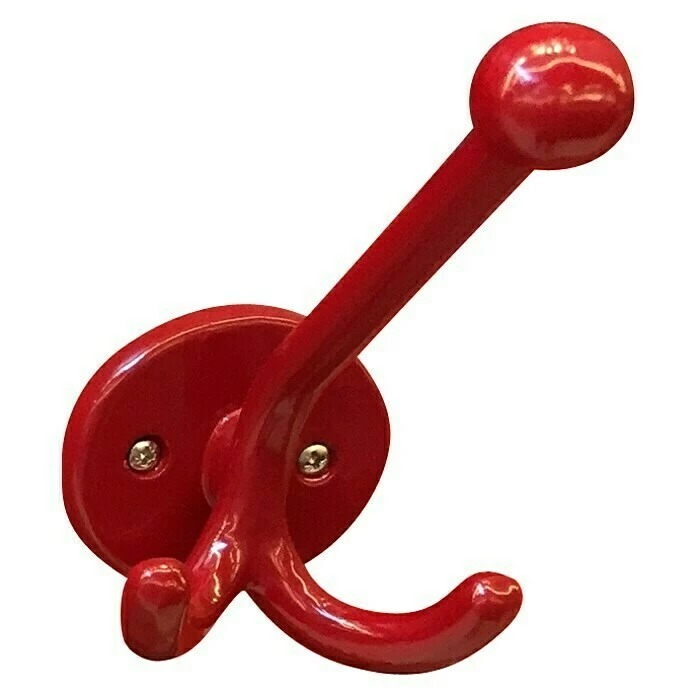 BAUHAUS Häfele Garderobenhaken Höhe: 125 Mm, Rot 1 BAUHAUS Häfele Garderobenhaken Höhe: 125 Mm, Rot