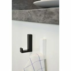 BAUHAUS Siro Garderobenhaken L X B X H: 15 X 61 X 40 Mm, Anzahl Haken: 1 Stk., Weiß -Cheap Regale Store 12 5351