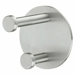 BAUHAUS Häfele Garderobenhaken L X B X H: 84 X 80 X 12 Mm, Anzahl Haken: 2 Stk.