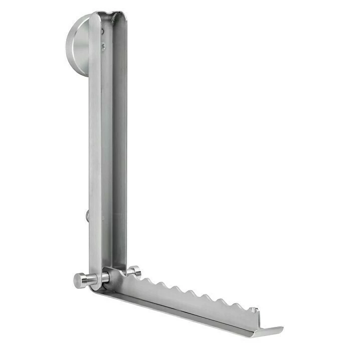 BAUHAUS Camargue Paris Klappgarderobe Länge: 27 Cm, Edelstahl, Gebürstet 1 BAUHAUS Camargue Paris Klappgarderobe Länge: 27 Cm, Edelstahl, Gebürstet