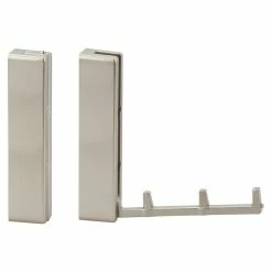 BAUHAUS Siro Kleiderlüfter Edelstahl, Klappbarer Haken