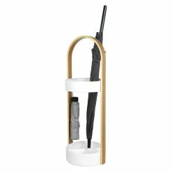 BAUHAUS Umbra Schirmständer Hub Ø X H: 22,2 X 68,6 Cm, Weiß