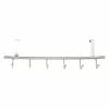BAUHAUS Portaferm Wand- & Türgarderobenleiste Anzahl Haken: 6 Stk., Edelstahl, Grau