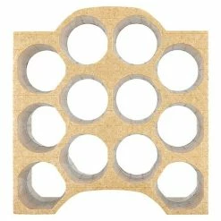 BAUHAUS Climapor Flaschenregal Bogenform Terra Anzahl Flaschen: 12 Stk. -Cheap Regale Store 12 54