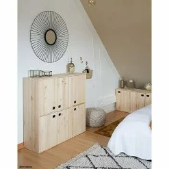 BAUHAUS Astigarraga Dinamic Schrank L X B X H: 33 X 37,3 X 53,5 Cm, Kiefernholz -Cheap Regale Store 12 547