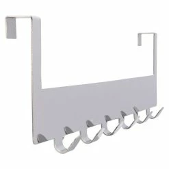 BAUHAUS Siro Türgarderobe 1977 Metall Chrom L X H: 375 X 100 Mm, Anzahl Haken: 6 Stk. -Cheap Regale Store 12 5477