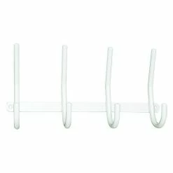 BAUHAUS Portaferm Garderobenleiste H4 Ausstattung: 4 Haken, Weiß