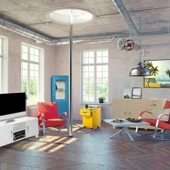 BAUHAUS Phönix Miami Kommode L X B X H: 43 X 97,6 X 88,8 Cm, Hellgrau, 2 Verchromte Griffe 5 BAUHAUS Phönix Miami Kommode L X B X H: 43 X 97,6 X 88,8 Cm, Hellgrau, 2 Verchromte Griffe -Cheap Regale Store 12 5568