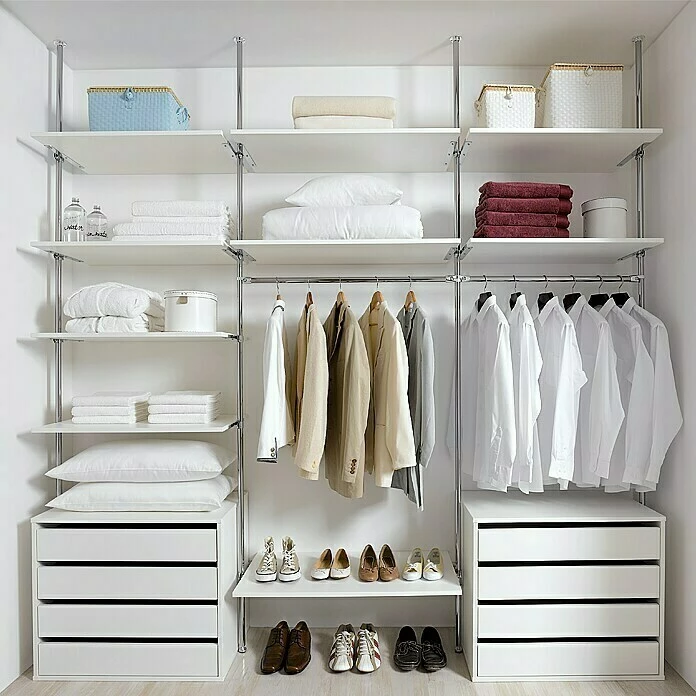 BAUHAUS Room Plaza Inside Smart Regalbodenträger Geeignet Für: Inside Smart Regalsystem, Chrom, 2 Stk. 2 BAUHAUS Room Plaza Inside Smart Regalbodenträger Geeignet Für: Inside Smart Regalsystem, Chrom, 2 Stk. – Bild 2