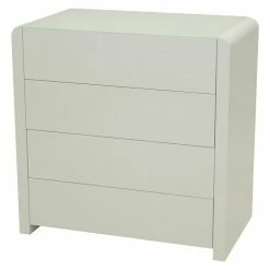 BAUHAUS Phönix Atlanta Kommode L X B X H: 45 X 78,5 X 78,8 Cm, Weiß, Ohne Tür, Anzahl Schubladen: 4 Stk.